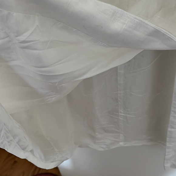 Vintage Sake White Linen Midi Dress - Picture 7 of 11